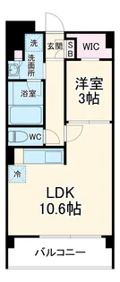PARKSIDE HILL TOKIWA【2階】の間取り