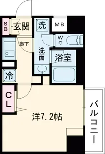ディアレイシャス西武柳沢【3階】の間取り