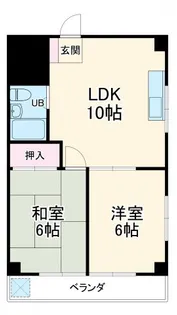 永島第二ビル【6階】の間取り