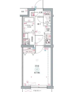 クレヴィスタ立石Ⅱ【1階】の間取り