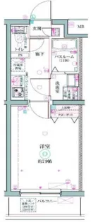 クレヴィスタ立石Ⅱ【1階】の間取り