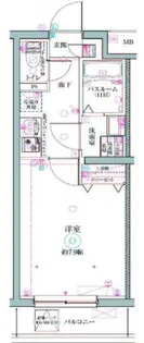 クレヴィスタ立石Ⅱ【3階】の間取り