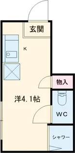 サークルハウス東松原【2階】の間取り
