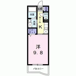 ピカソル【3階】の間取り