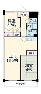 サンクレスト青葉台Ⅱ【3階】の間取り
