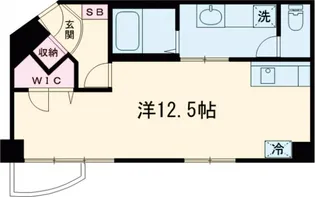 パークナードフィット田園調布【1階】の間取り