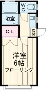Tフラッツ【2階】の間取り