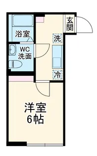アザ−レ・ソーニョ座間【1階】の間取り