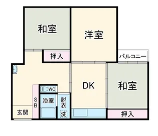 エヌアイハイム【2階】の間取り