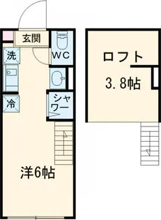 STELLA【2階】の間取り