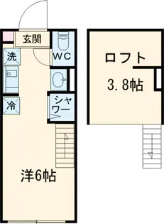STELLA【2階】の間取り