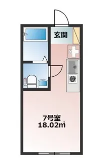 BACE上和田【1階】の間取り