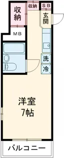 ライブ・トピア子安【1階】の間取り