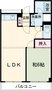 ウイング高崎【4階】の間取り