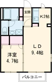パルFG【G202号室】の間取り