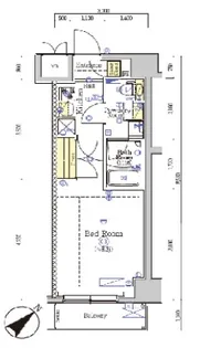 SHOKEN Residence八王子【4階】の間取り