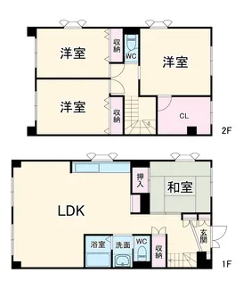 リファレンス朝霞【5階】の間取り