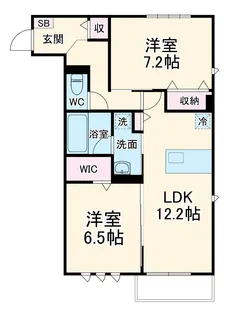 エスペランサⅠ【2階】の間取り
