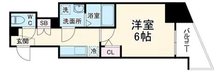 ファステート大阪グリーン【12階】の間取り