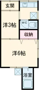 江戸川5丁目賃貸【1号室】の間取り