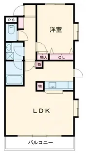メセナ笠原【301号室】の間取り