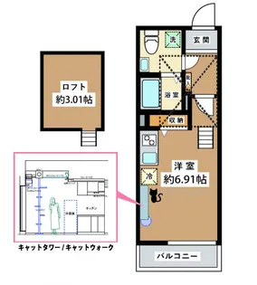 RS参番館【1階】の間取り