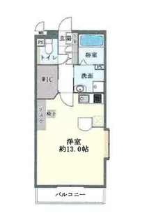 インベスト16【2階】の間取り