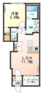 COLLINE(コリーヌ)【1階】の間取り