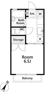 コスモハイツ【102号室】の間取り