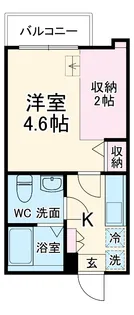 KEIAI RESIDENCE 東大宮【3階】の間取り