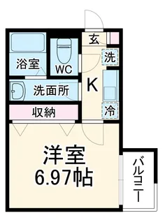 北坂戸ヒルズ【2階】の間取り