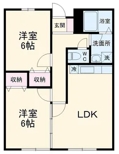 グレステージ【2階】の間取り