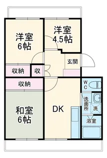 ピースフル18【2階】の間取り