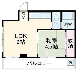 浅見ビル【403号室】の間取り