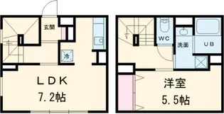 LEGALAND武蔵小山ANNEX【101号室】の間取り
