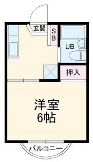 アーバンライフ榊原【2階】の間取り
