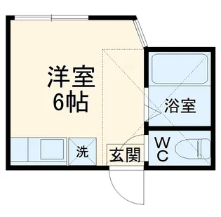 根岸プリチャーズ【2階】の間取り