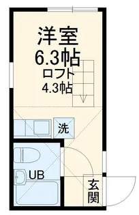 ユナイト六浦パトリスの杜【1階】の間取り