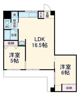 LOE 港北【202号室】の間取り