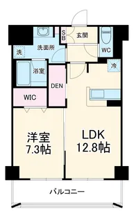 フィルージュ浦和常盤【2階】の間取り