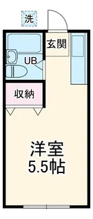 ハイツ相栄【1階】の間取り