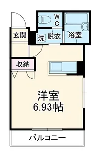 ベルツリー淵野辺【204号室】の間取り