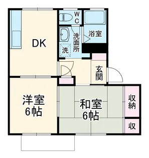 ヘリポートハウスA【2階】の間取り