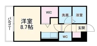 AN Hamatomi【1階】の間取り