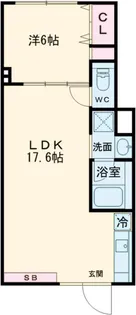 グランアセット久我山【101号室】の間取り
