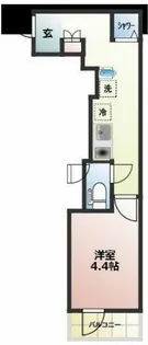 ロッソ・カンパーナ【2階】の間取り