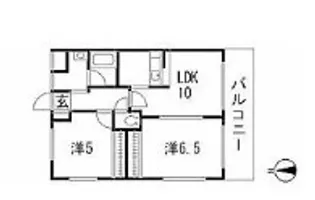 グランドパレスNS−77【4階】の間取り