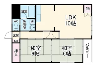 松尾マンション【3階】の間取り