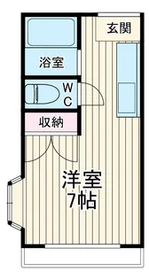 コスモハイムⅠ【2階】の間取り
