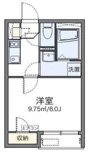 レオネクスト豊前【205号室】の間取り